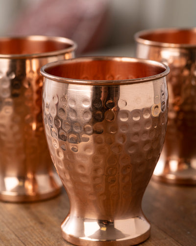 VASO DE COBRE MARTILLADO