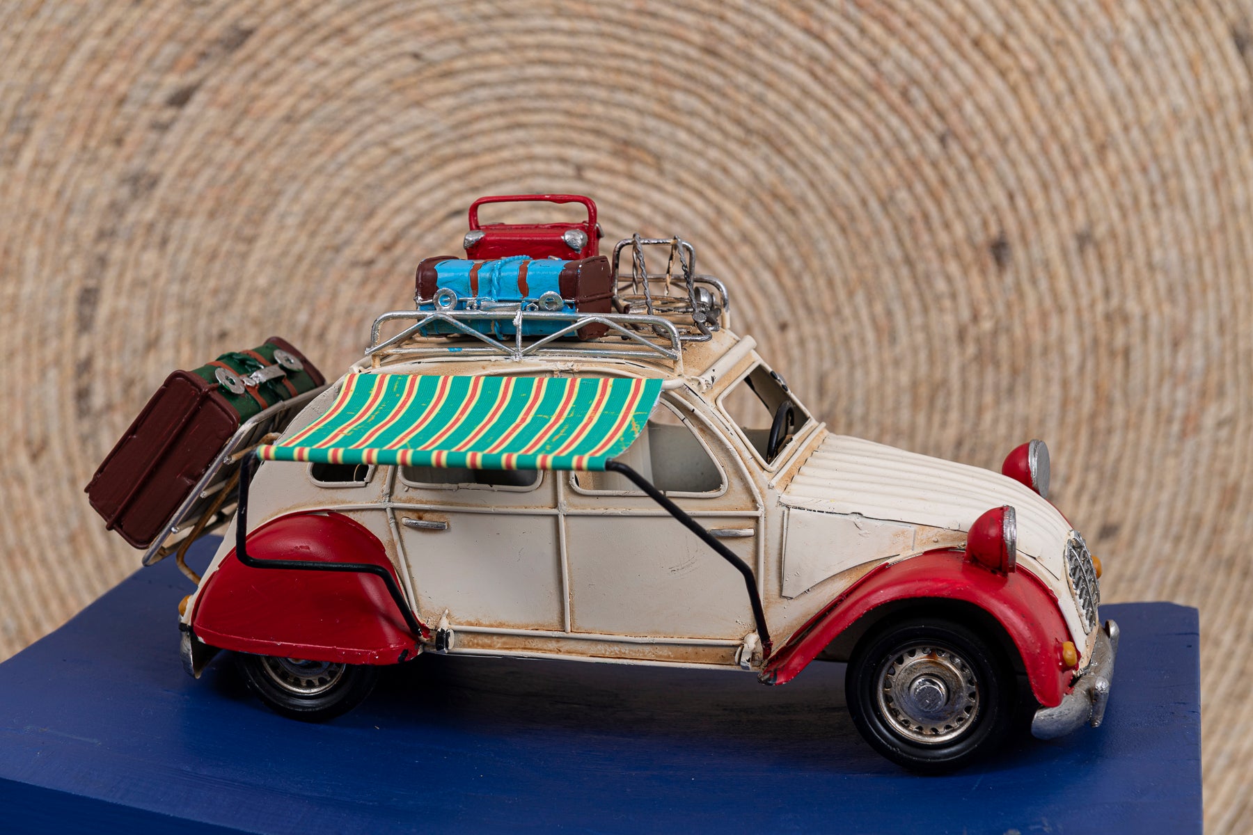 CITROLA VINTAGE MINIATURA CON TOLDO