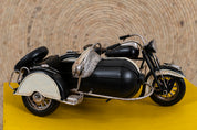 MOTO SIDECAR MINIATURA METAL