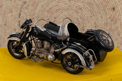 MOTO SIDECAR MINIATURA METAL