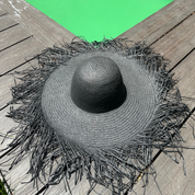 SOMBRERO DE PLAYA NEGRO