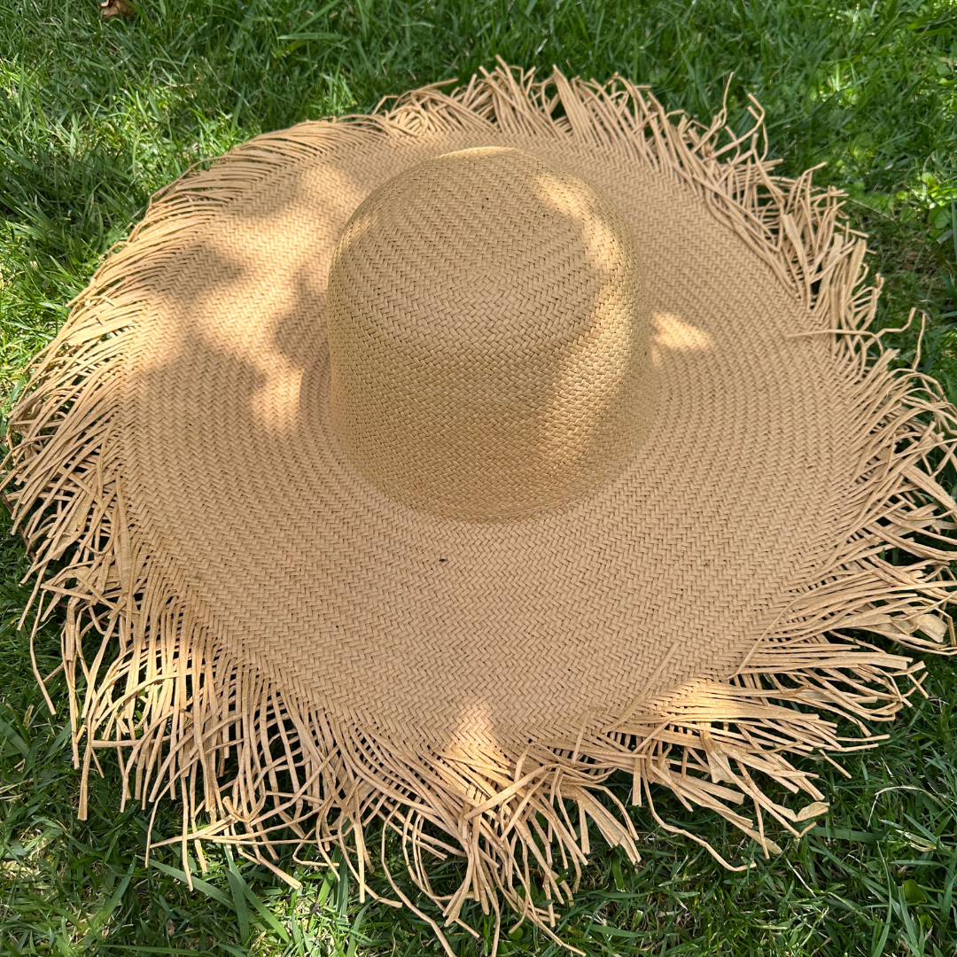 SOMBRERO DE PLAYA NATURAL